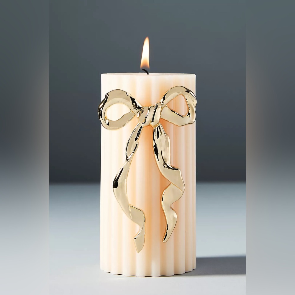 Anthropologie Bow Candle Charm